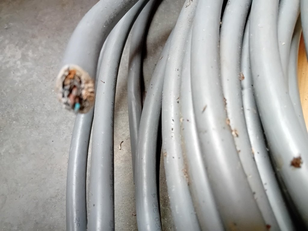 grondkabel, Ophalen, Zo goed als nieuw, Kabel of Snoer