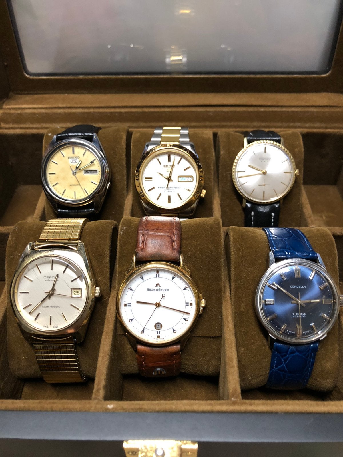 Antieke Horloges, Ophalen of Verzenden, Goud, Overige merken, 1960 of later