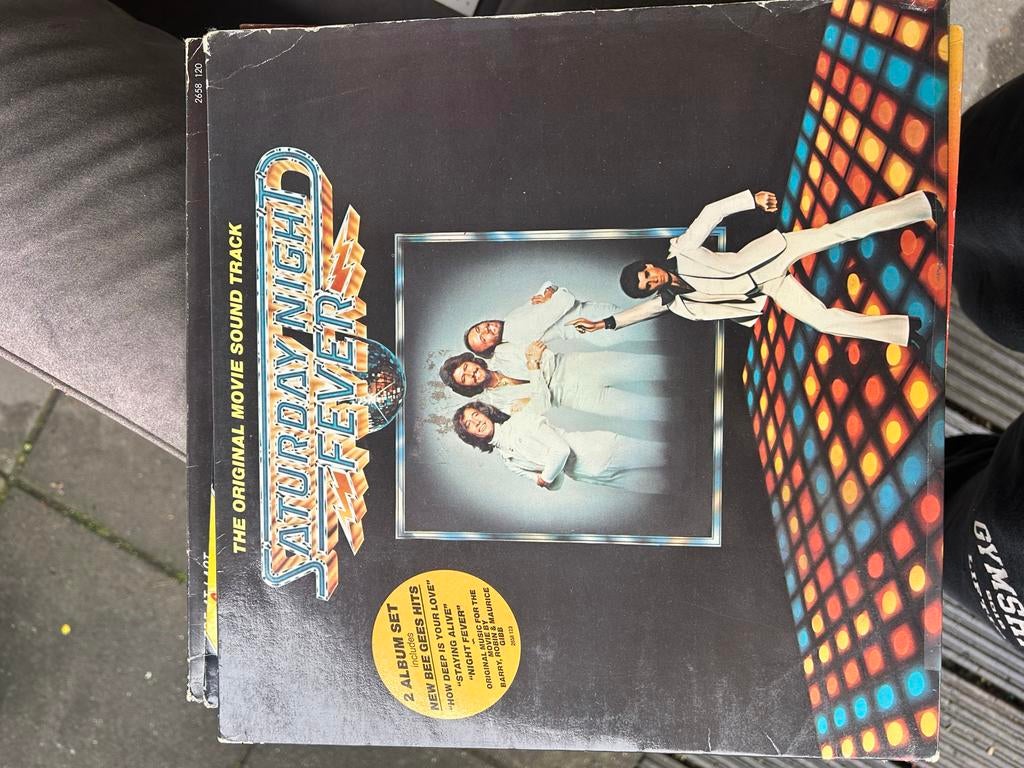 Saturday Night Fever Soundtrack Dubbel LP Vinyl, Dubbel-LP, Ophalen of Verzenden, Gebruikt, 12 inch