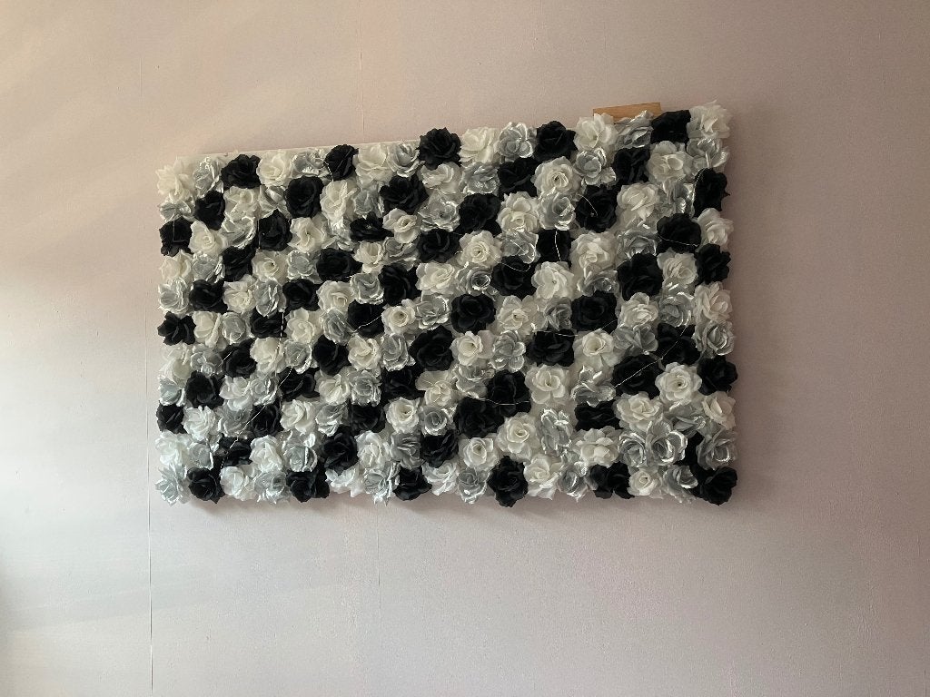 muurdecoratie rozen, Ophalen, Gebruikt, Meerkleurig, Wandbord of Wandpaneel