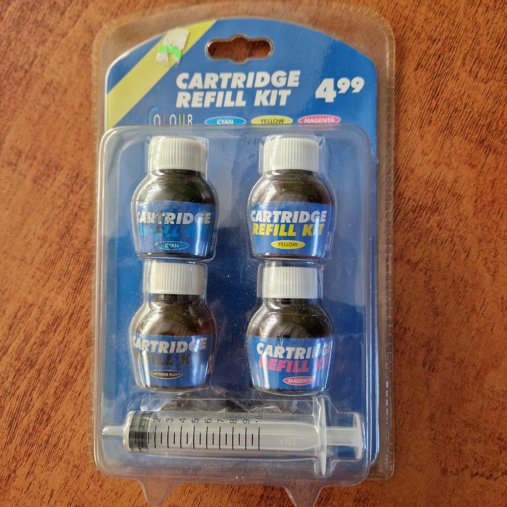Cartridge Navulset Kleur - Universeel, Ophalen of Verzenden, Nieuw, Cartridge, Universeel