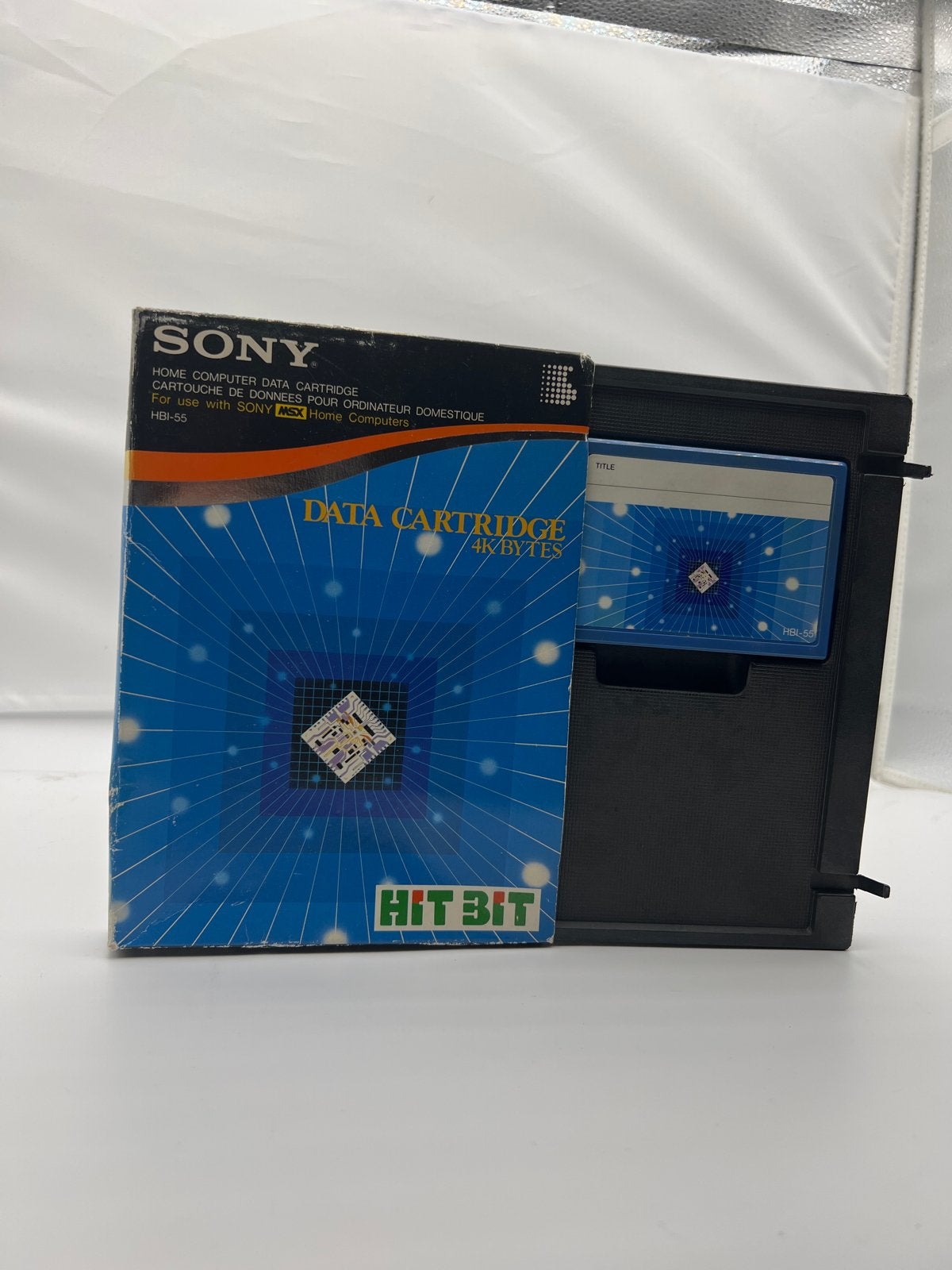SONY MSX Geheugen Cartridge HBI-55 4K/Bytes - HIT BIT, Computers en Software, Vintage Computers, Ophalen of Verzenden