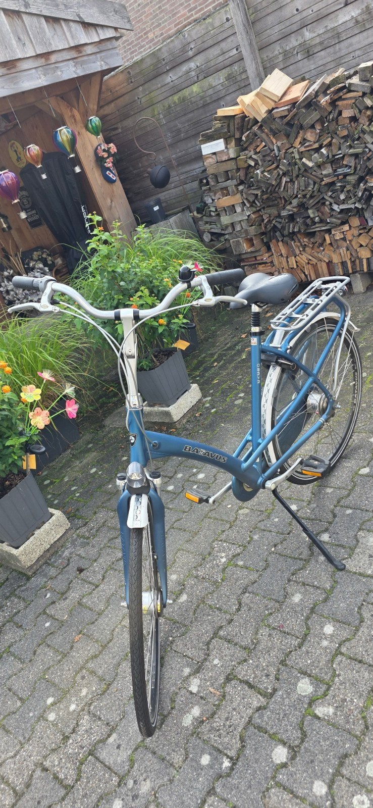 Batavus Mambo Spirit Damesfiets - Frame 57 cm, Fietsen en Brommers, Ophalen, Gebruikt, Velgrem, Versnellingen