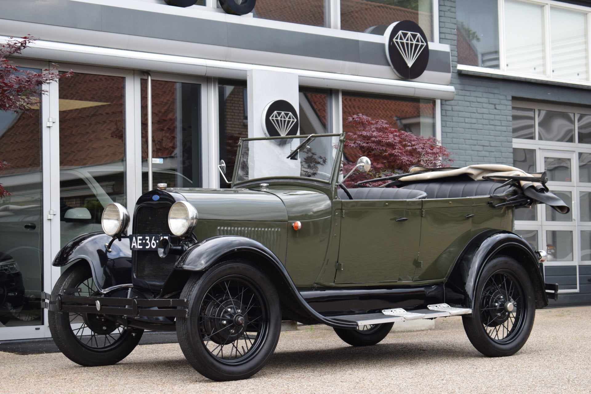 Ford Model A Pheaton 1929 A-Ford 4-deurs cabriolet!, foto 10
