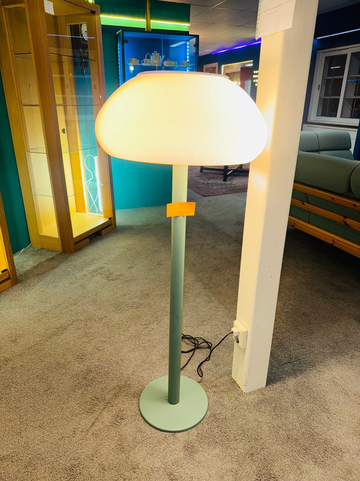 Retro vintage vloerlamp Space Age mushroom lamp, Ophalen, A, A, A