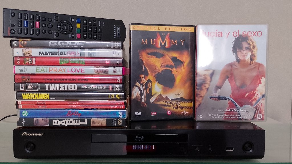 Pioneer BDP-170 Blu-ray & SA-CD" HI RES AUDIO"+ 13 DVD'S., Audio, Tv en Foto, Blu-ray-spelers, Ophalen of Verzenden, Overige merken