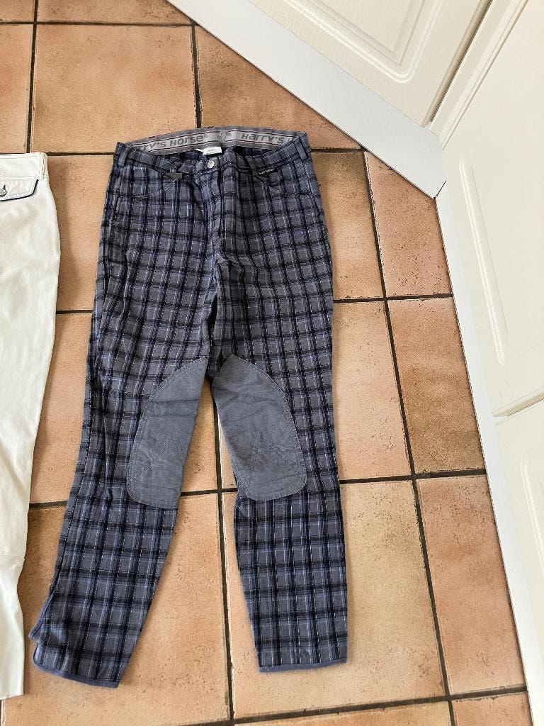 Rijbroek van HARRY's HORSE, maat 40, blauwe-jeanskleuren, Dieren en Toebehoren, Paardrijkleding, Dressuur, Ophalen of Verzenden