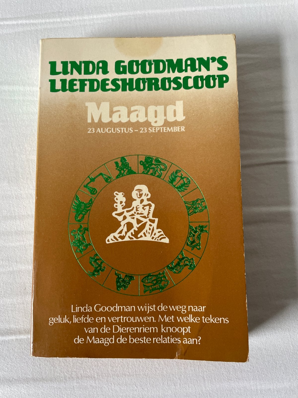 Linda Goodman's Liefdeshoroscoop: Maagd, Boeken, Esoterie en Spiritualiteit, Ophalen of Verzenden, Gelezen, Astrologie, Achtergrond en Informatie