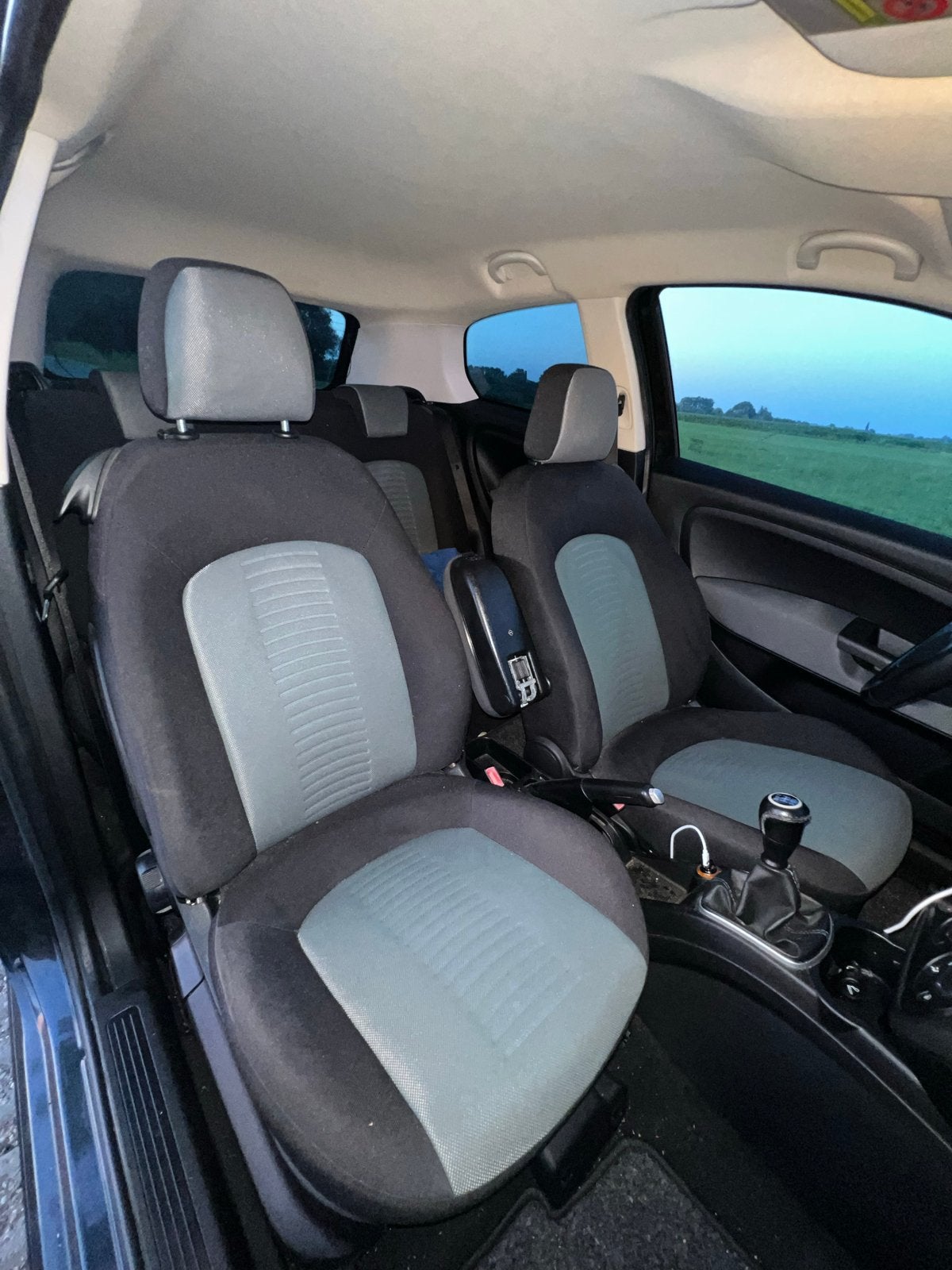 Complete Stoelenset Fiat Grande Punto - Zwart/Grijs/Blauw, Auto-onderdelen, Interieur en Bekleding, Ophalen, Gebruikt, Fiat