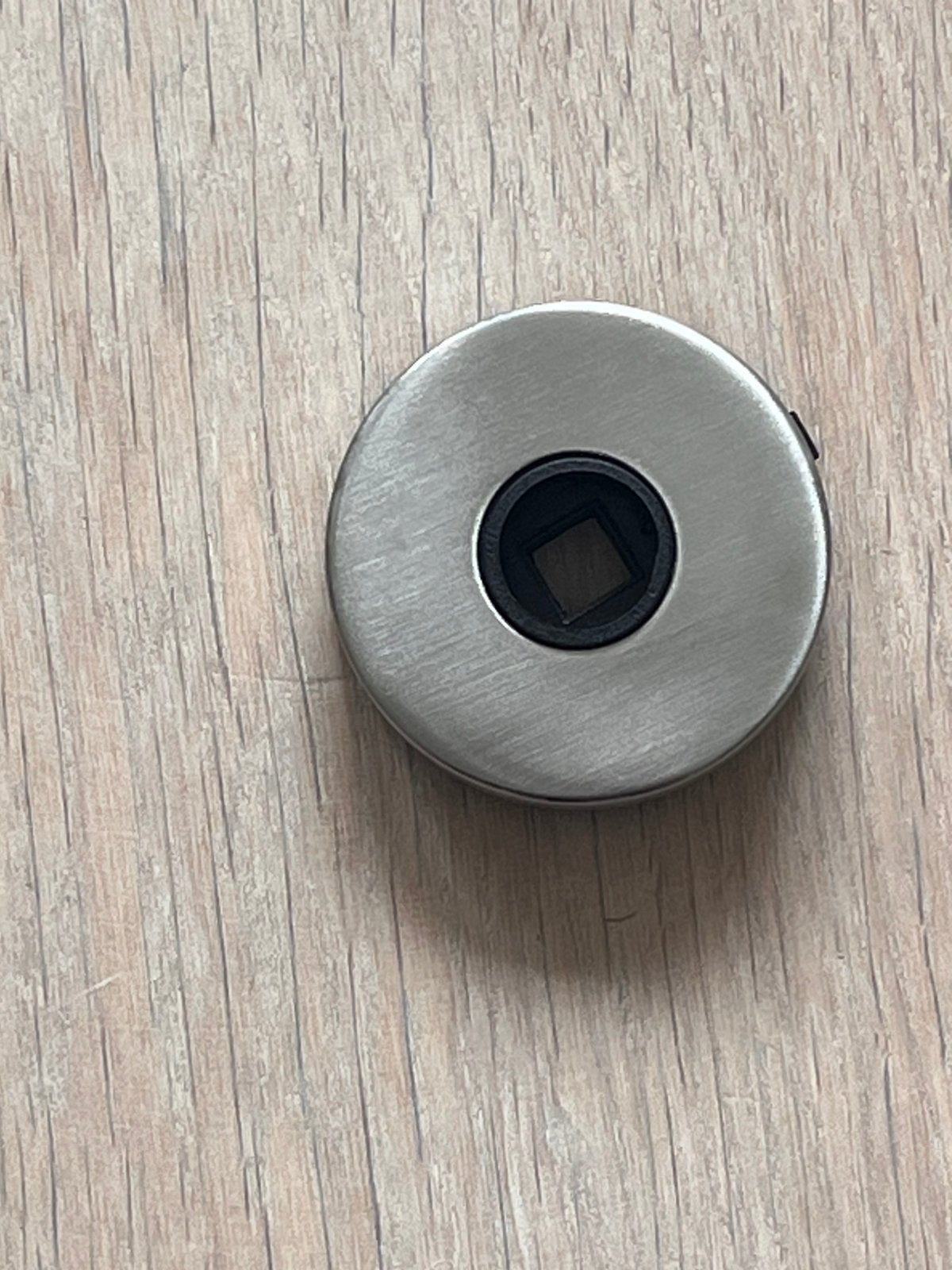 Intersteel Rvs rozetten (geveerd), Ophalen of Verzenden, Zo goed als nieuw, Rvs, Klink of Kruk
