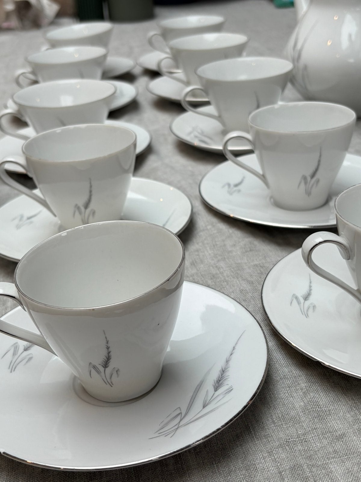 Vintage Bavaria Schönwald porseleinen servies – Vera Silber, Ophalen