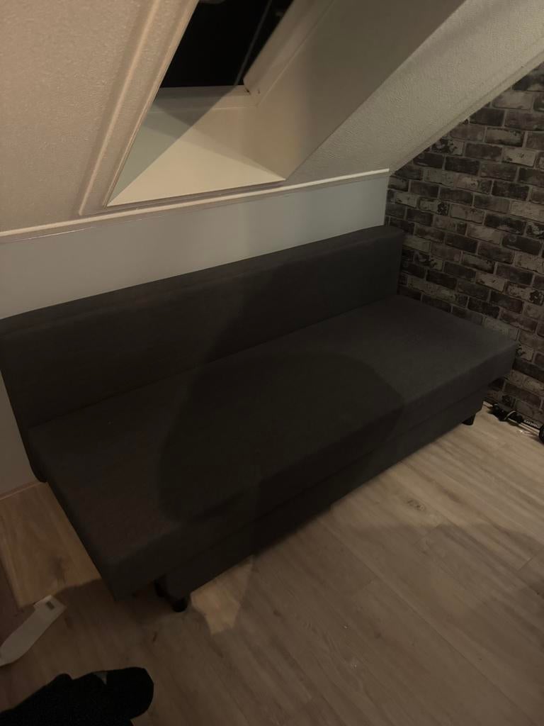 Slaapbank, Huis en Inrichting, Slaapkamer | Boxsprings, Ophalen of Verzenden, Zo goed als nieuw, Tweepersoons