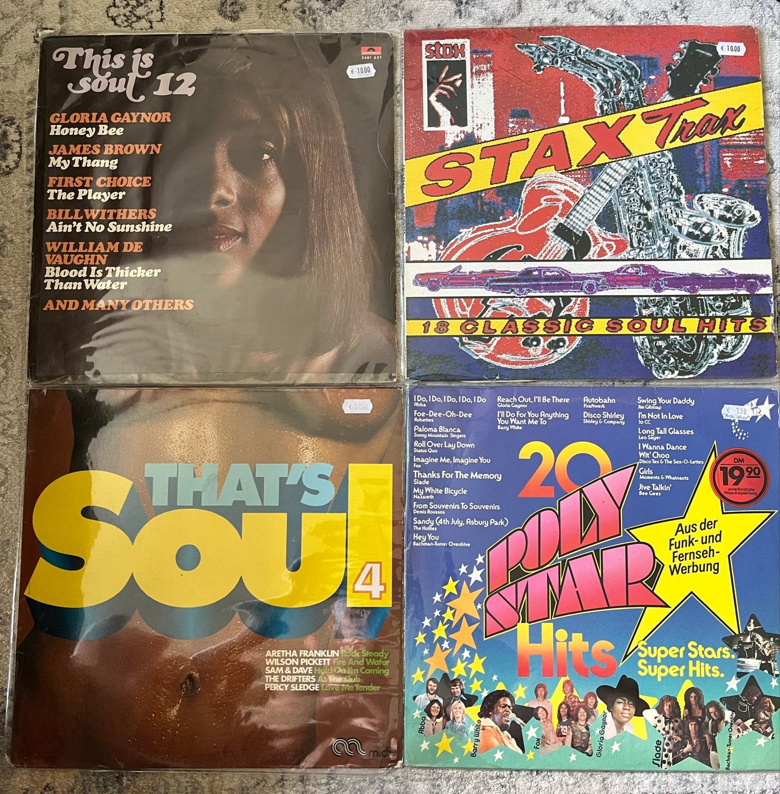Diverse Soul LP's: This is Soul 12, Stax Trax, That's Soul 4, Ophalen, LP, Gebruikt, Pop