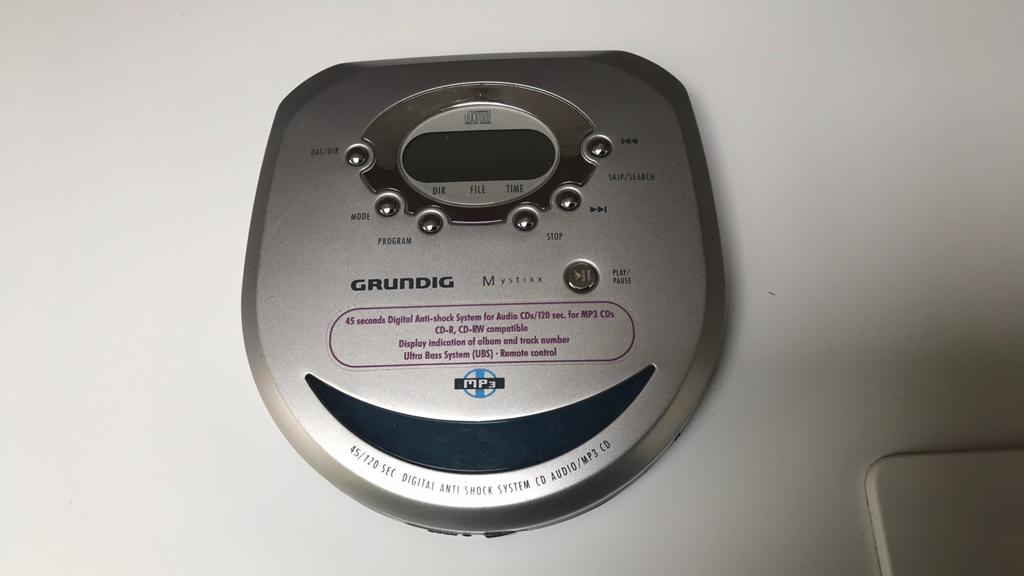 Grundig Mystixx CDP 9200spcd Vintage MP3 CD-speler, Ophalen, Discman