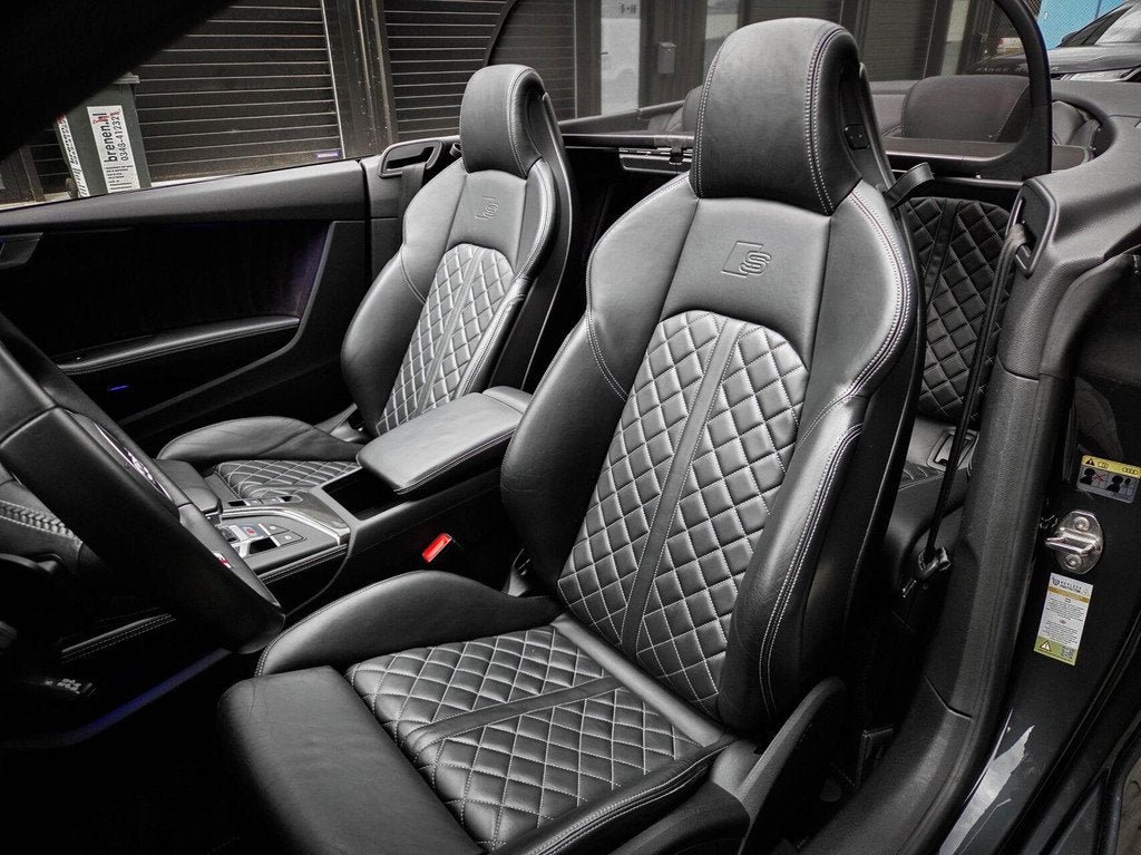 Audi S5 Cabrio 3.0 TFSI Quattro | MASSAGE | RS-ZETELS | B&O, Gebruikt, Euro 6, 2995 cc, Cabriolet