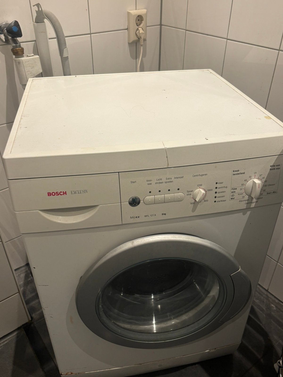Wasmachine, Witgoed en Apparatuur, Ophalen, Gebruikt, 85 tot 90 cm, 1200 tot 1600 toeren