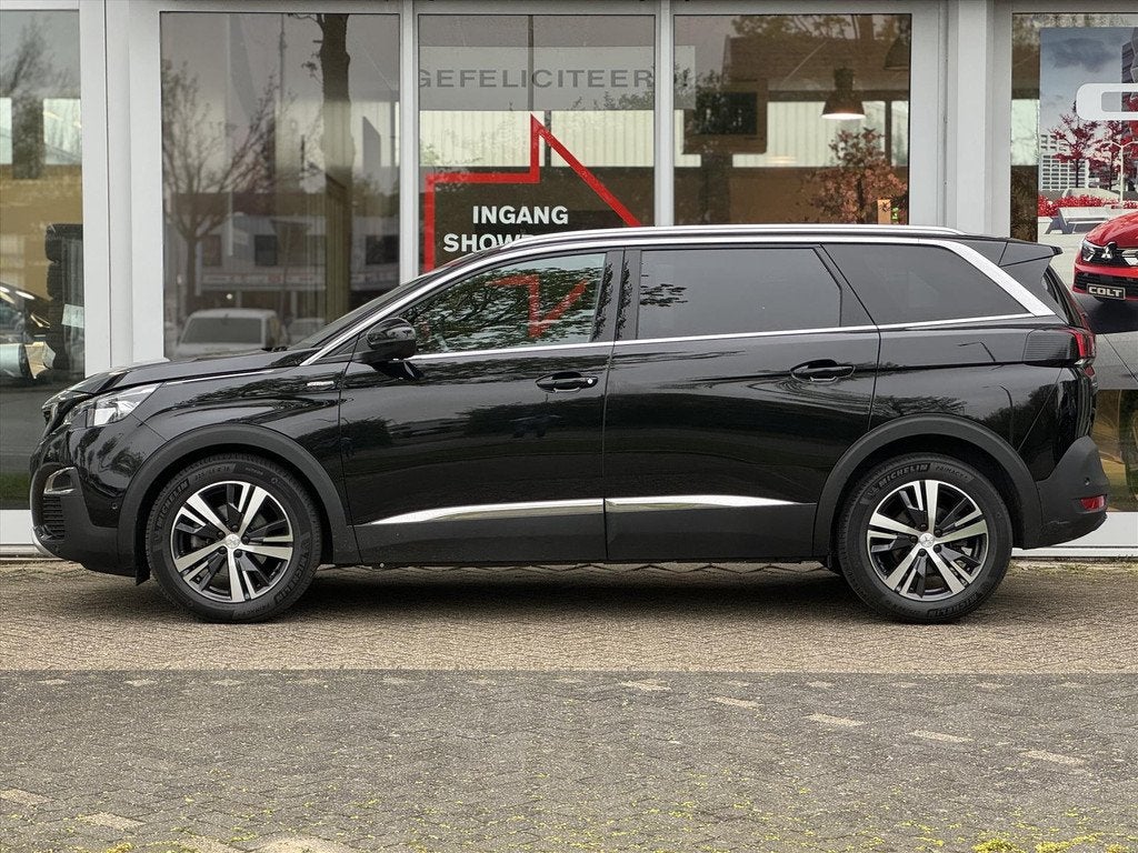 PEUGEOT 5008 1.2 PureTech 130pk GT-Line Automaat | 7-persoon, Stof, Gebruikt, 1199 cc, 7 stoelen