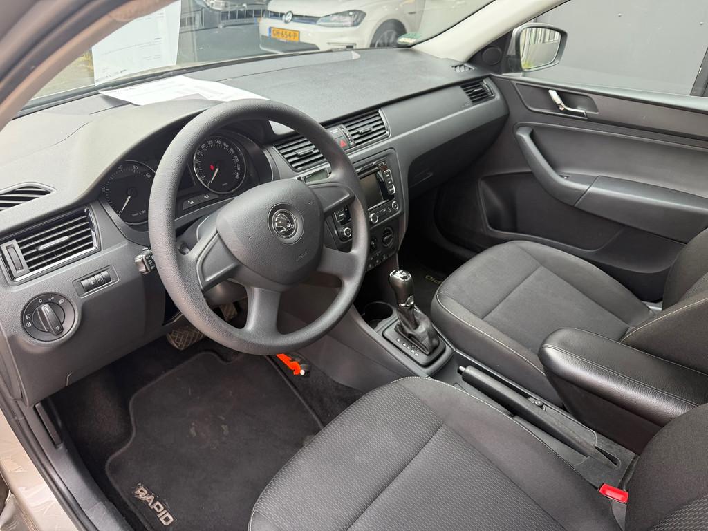 Skoda Rapid 1.4 TSI Greentech Automaat NL auto NAP, Euro 5, Gebruikt, 4 cilinders, 610 kg