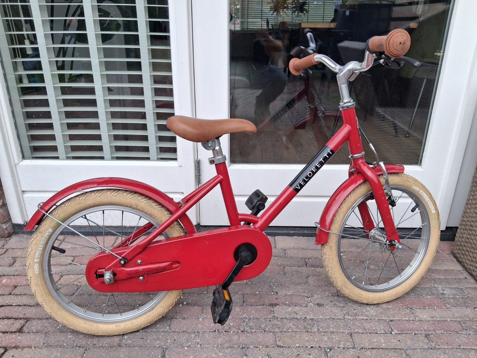 Veloretti Maxi kinderfiets 16 inch, Ophalen, Terugtraprem, Veloretti, 16 tot 20 inch
