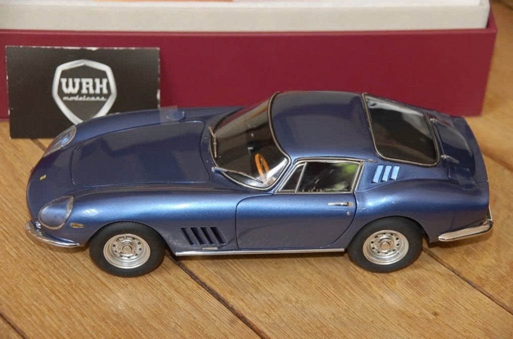 1:18 FERRARI 275 GTB california blue CMC M-239 in box WRH, Hobby en Vrije tijd, Modelauto's | 1:18, Verzenden, Zo goed als nieuw