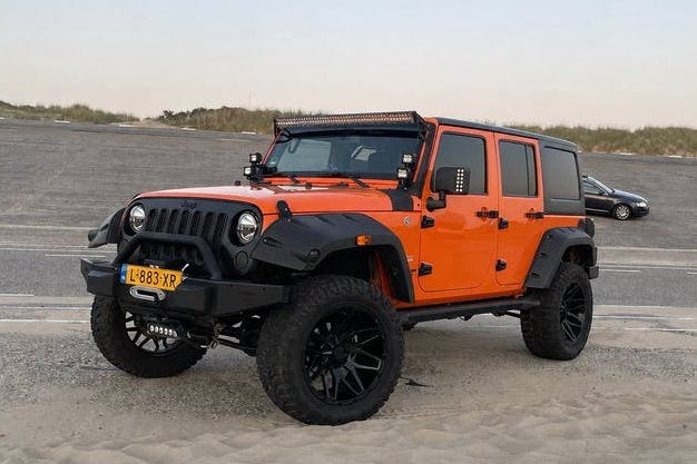 Jeep Wrangler Sahara 3.6 Off Road, Auto's, Jeep, Automaat, Euro 5, Zwart, Overige kleuren