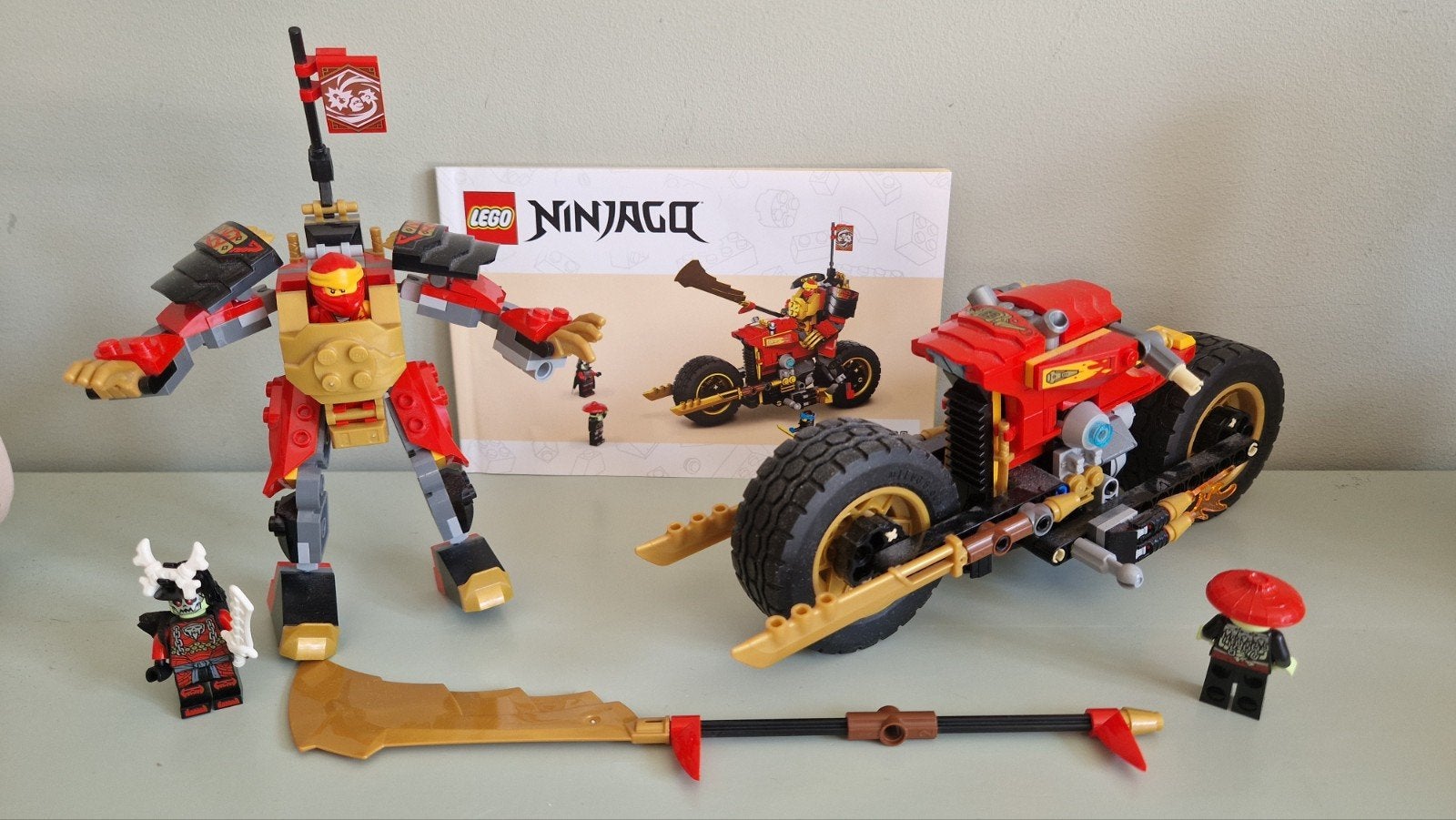 LEGO NINJAGO Kai’s Mech Rider EVO Bouwset - 71783, Ophalen of Verzenden, Zo goed als nieuw