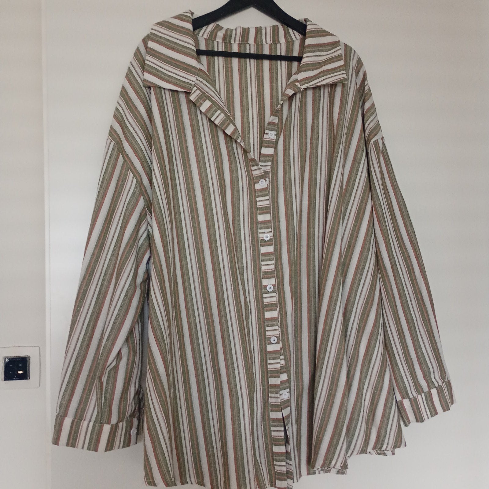 Nieuw gestreept overhemd maat 56/58, Ophalen of Verzenden, Nieuw, Maat 46/48 (XL) of groter, Meerkleurig