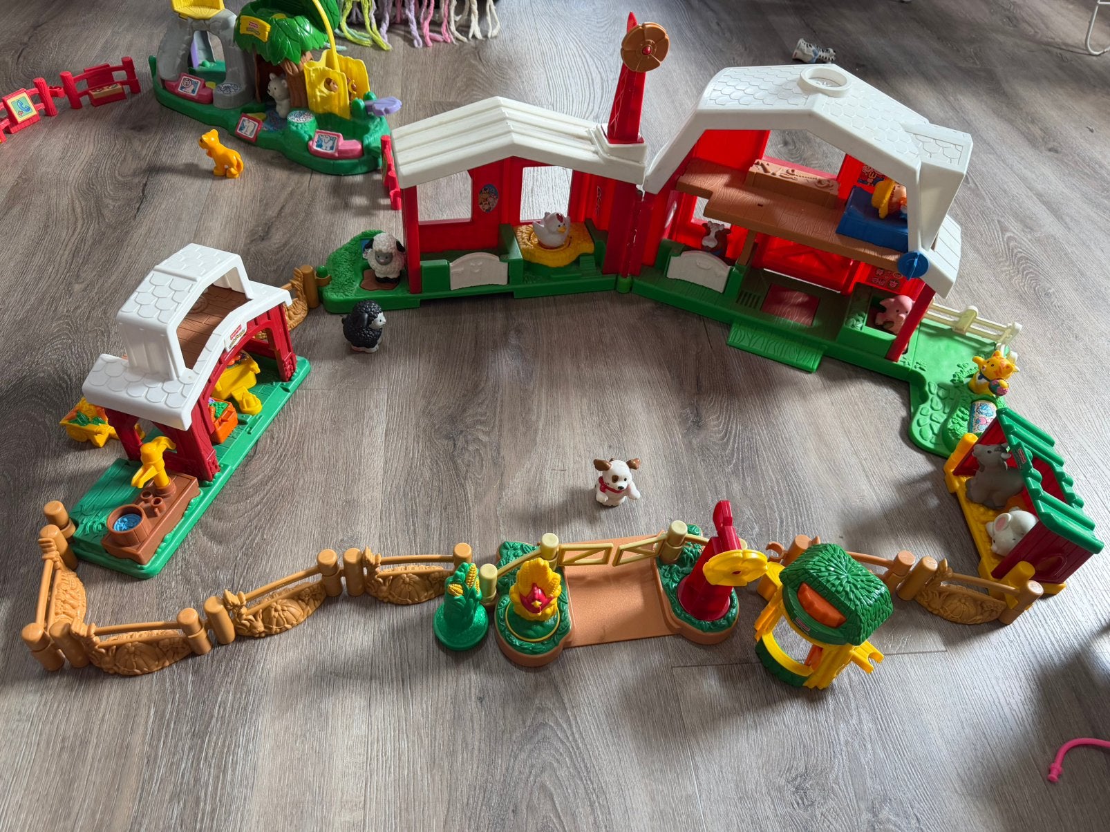 Little People boerderij, Kinderen en Baby's, Ophalen, Zo goed als nieuw, Speelset