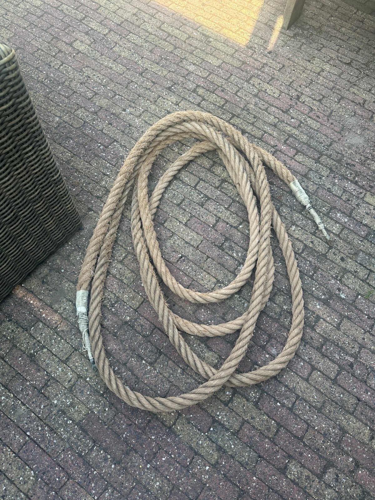 Kabelaring 10 meter lang 4 cm dik, Ophalen of Verzenden, Gebruikt