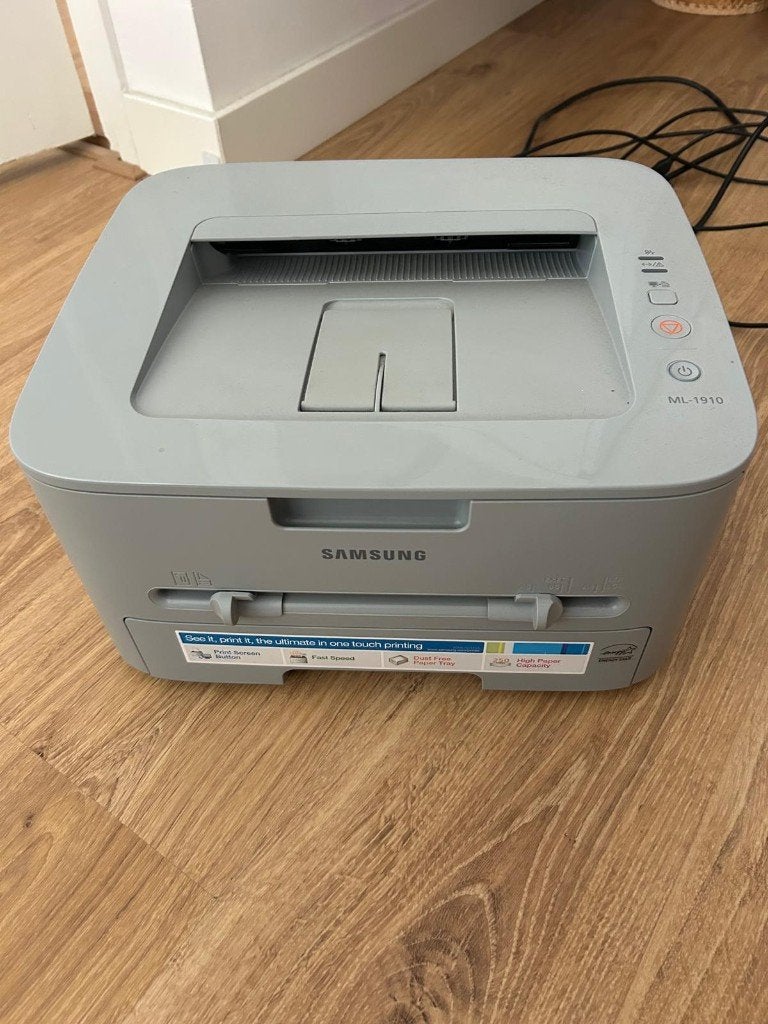 printer ML 1910 Samsung - gratis af te halen, Computers en Software, Printers, Ophalen, Zwart-en-wit printen, Gebruikt, Printer