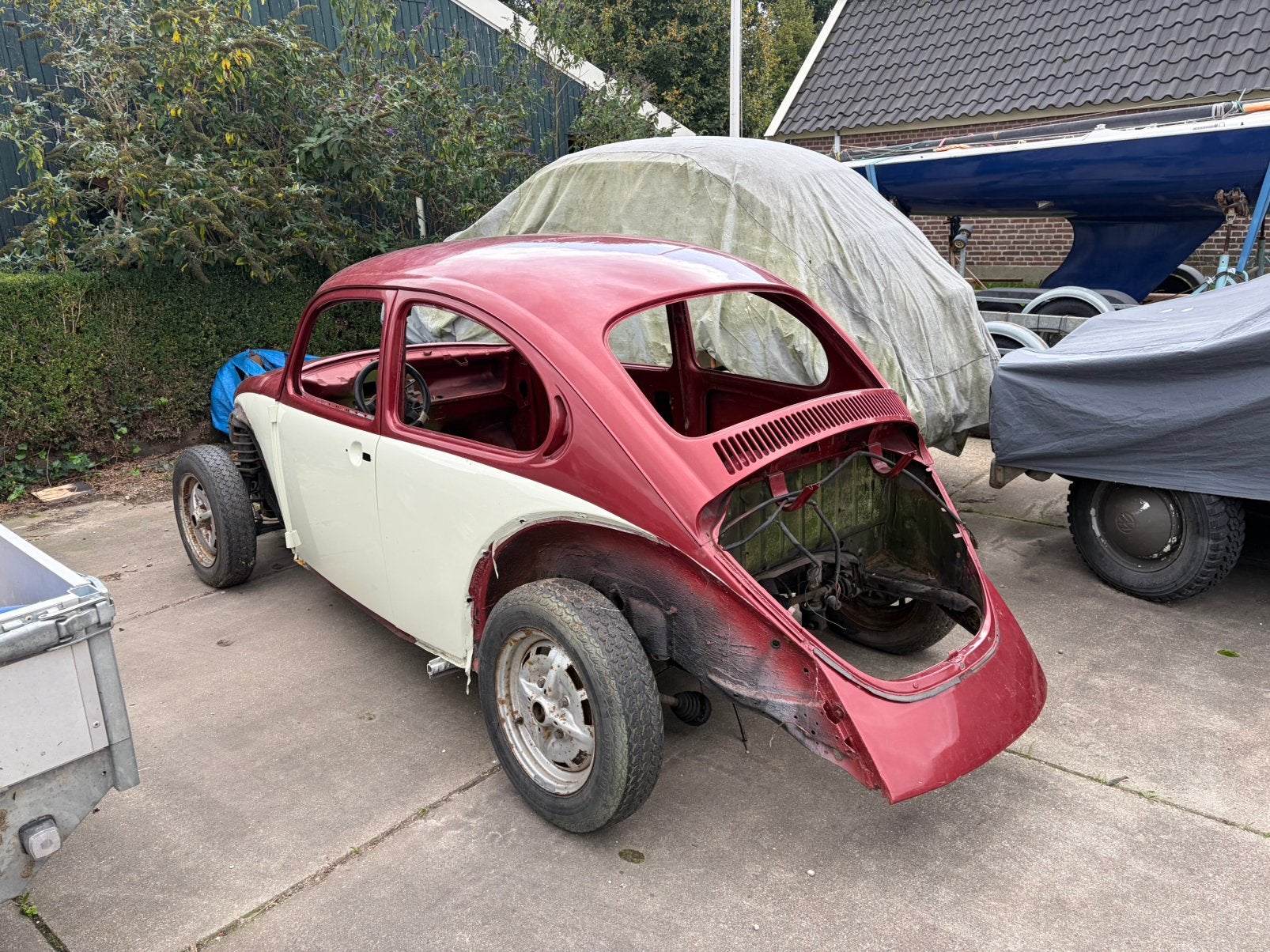 Vw kever 1303 carrosserie, Auto-onderdelen, Ophalen, Voor, Deur