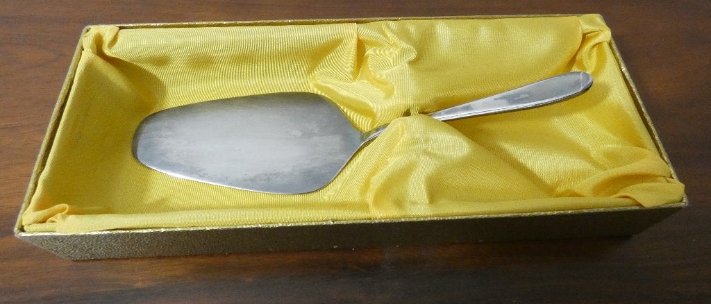 Gero silverplated - taartschep- [1512], Antiek en Kunst, Antiek | Bestek, Ophalen of Verzenden