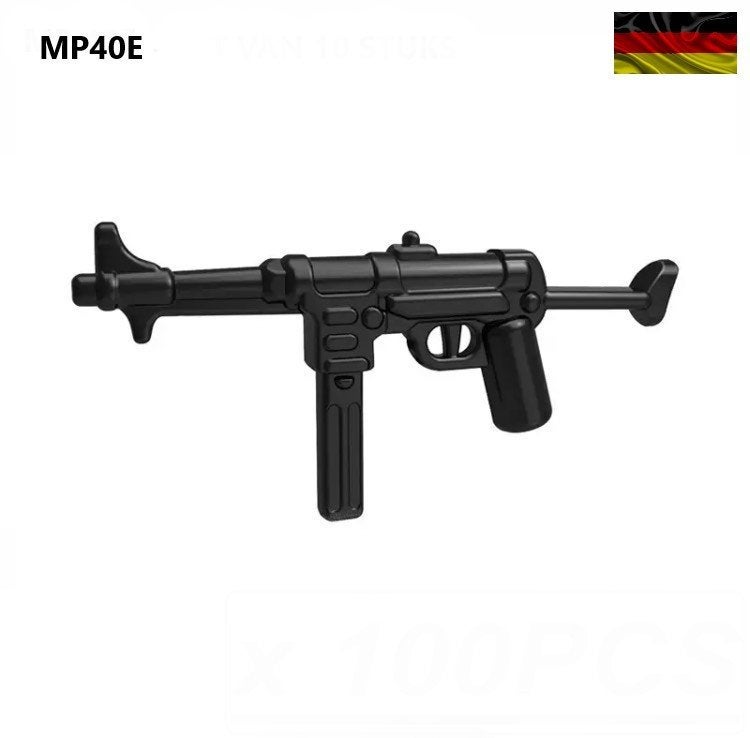 🎁 WW2 Bouwstenen - X46 - Duitse MP40E - 10x 🎁, Ophalen of Verzenden, Nieuw
