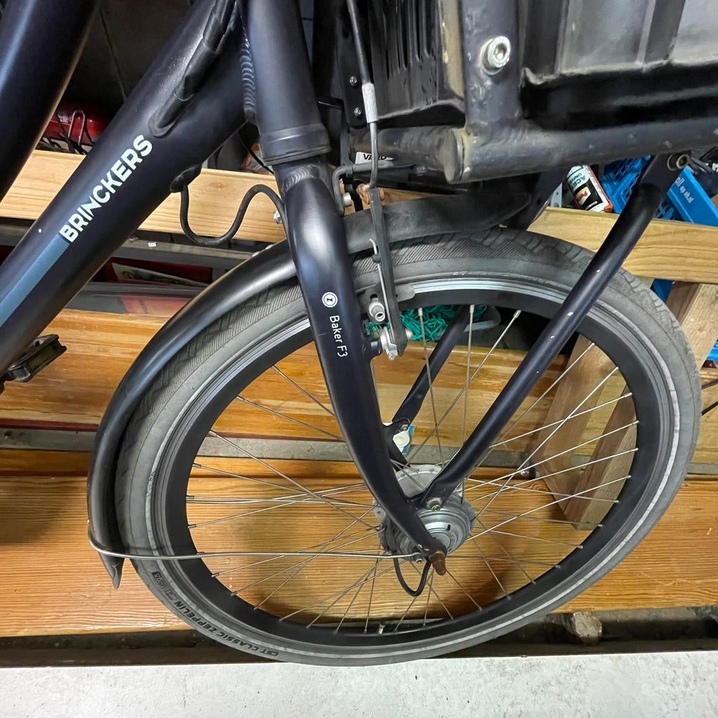 Omafiets brinckers baker 3 elektrische fiets, Fietsen en Brommers, Elektrische fietsen, 51 tot 55 cm, Ophalen, Gebruikt, Brinckers