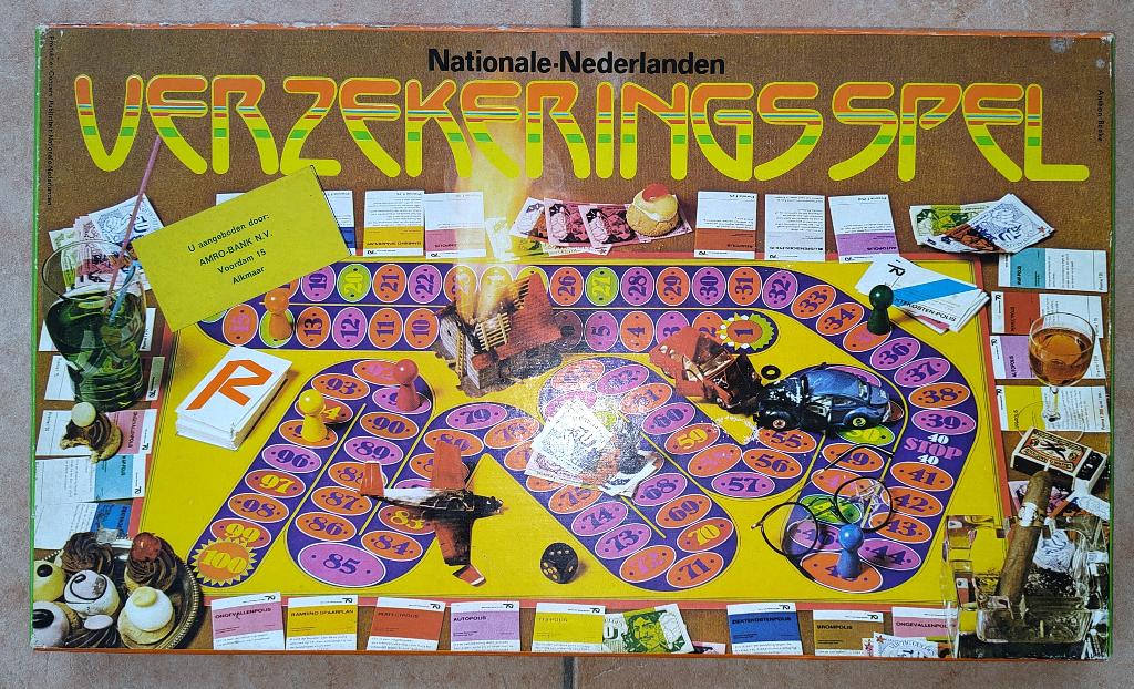 HVT = Verzekeringsspel - Nationale Nederlanden, Ophalen of Verzenden, Zo goed als nieuw
