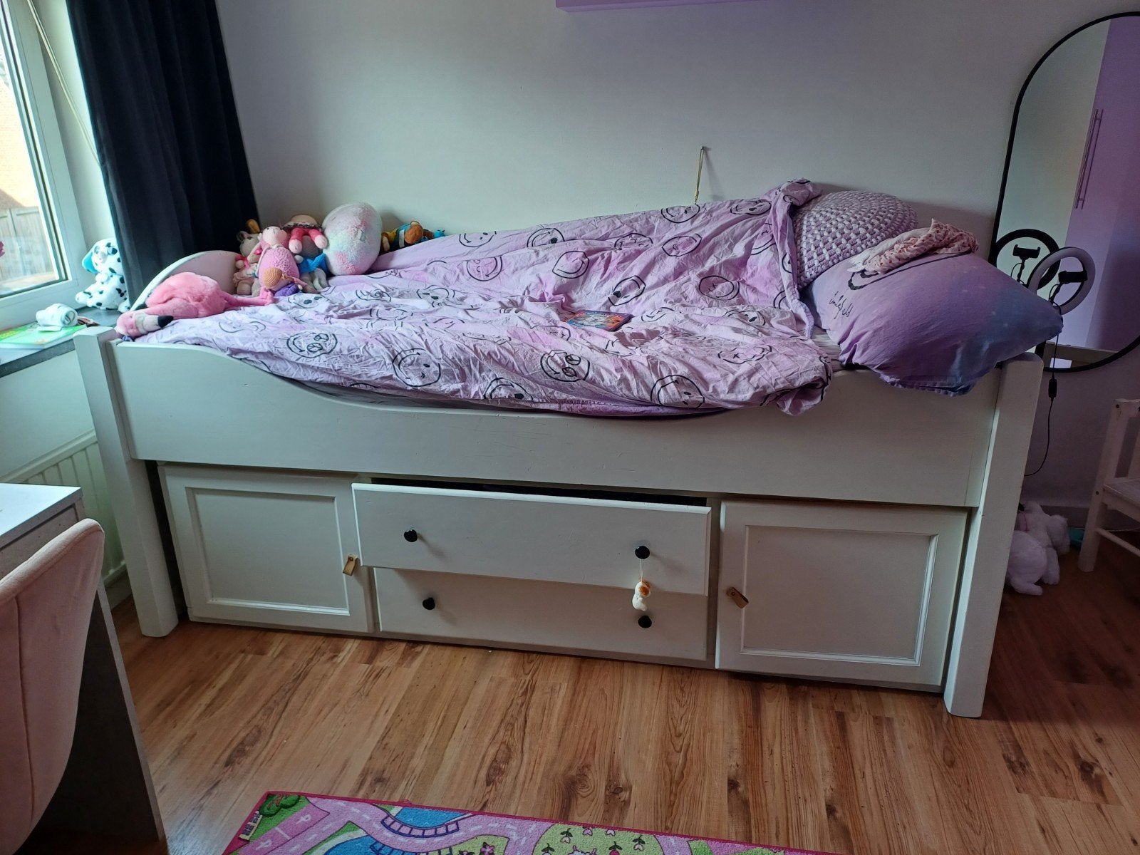 kajuitbed, Ophalen, 85 tot 100 cm, Gebruikt, Lattenbodem