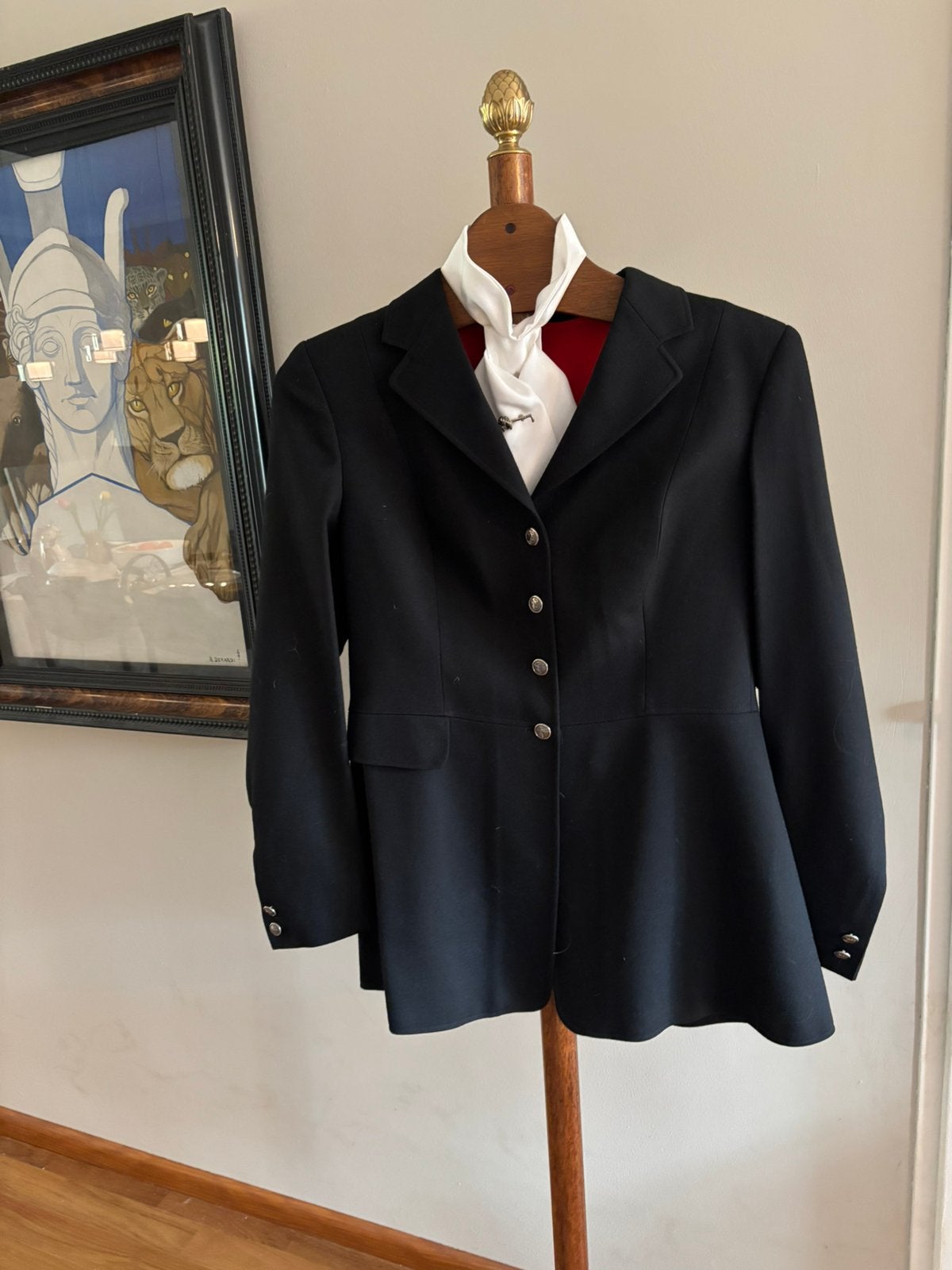 Paarden sport. Ruiter/ dressuur/springen enz, Dieren en Toebehoren, Paardrijkleding, Ophalen of Verzenden, Zo goed als nieuw, Dressuur