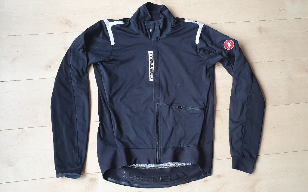Castelli Alpha Doppio RoS heren fietsjack maat XL, Gebruikt, Castelli, Heren, Ophalen of Verzenden