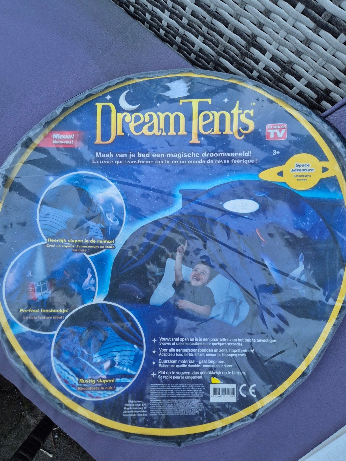 Slaaptent/ slaaptent heelal, Dream Tents, Kinderen en Baby's, Kinderkamer | Inrichting en Decoratie, Gebruikt, Lamp, Ophalen of Verzenden