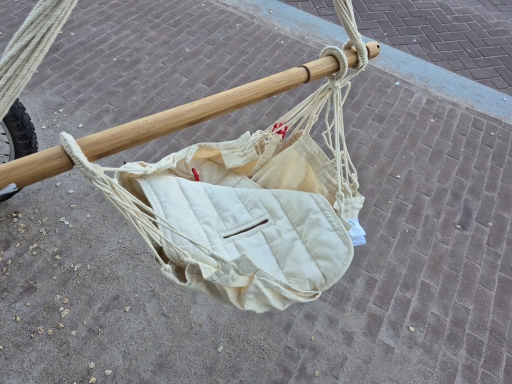 Hangmat baby, Zo goed als nieuw, Buik, Rug of Zij, Draagzak, Ophalen