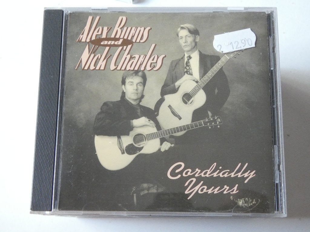 Alex Burns & Nick Charles – Cordially Yours, Verzenden, Gebruikt