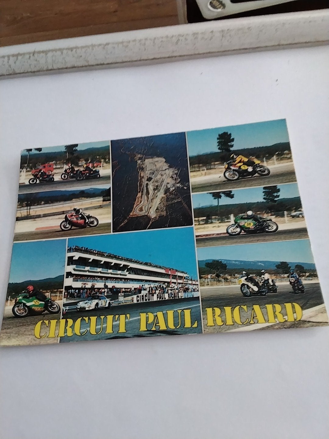 Vintage Ansichtkaart Circuit Paul Ricard Motoren 1986, Ophalen of Verzenden