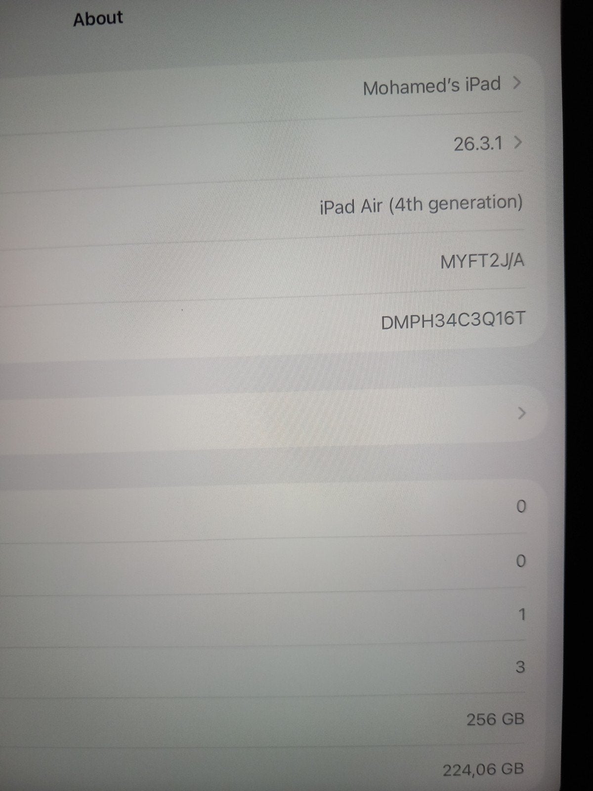 iPad Air (4e generatie) 256GB, Computers en Software, Apple iPads, Ophalen of Verzenden, Zo goed als nieuw, 11 inch, Apple iPad Air