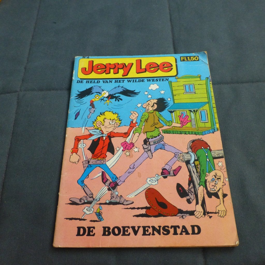 Stripboek Jerry Lee, Boeken, Eén stripboek, Ophalen of Verzenden, Gelezen