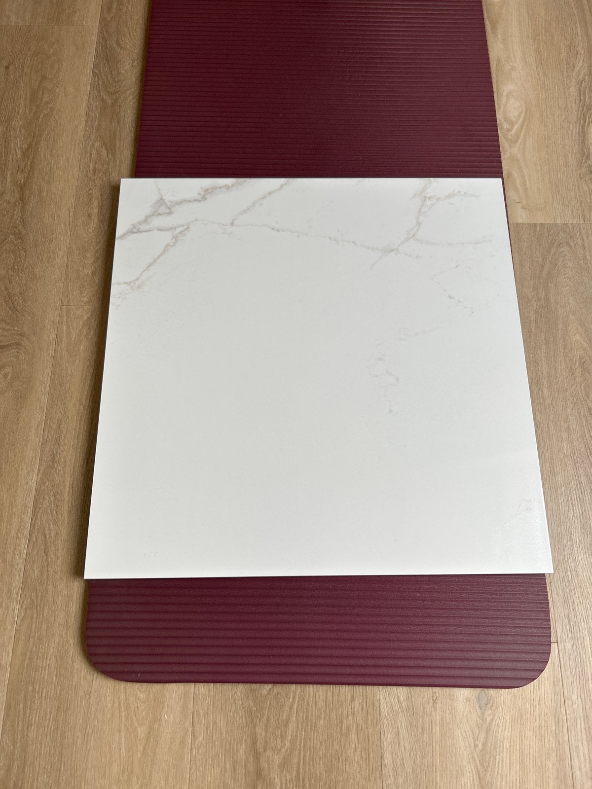 Porcelanosa Marmerlook Keramische Tegels 60x60cm (8 st), Ophalen, 60 cm of meer, Keramiek, Nieuw