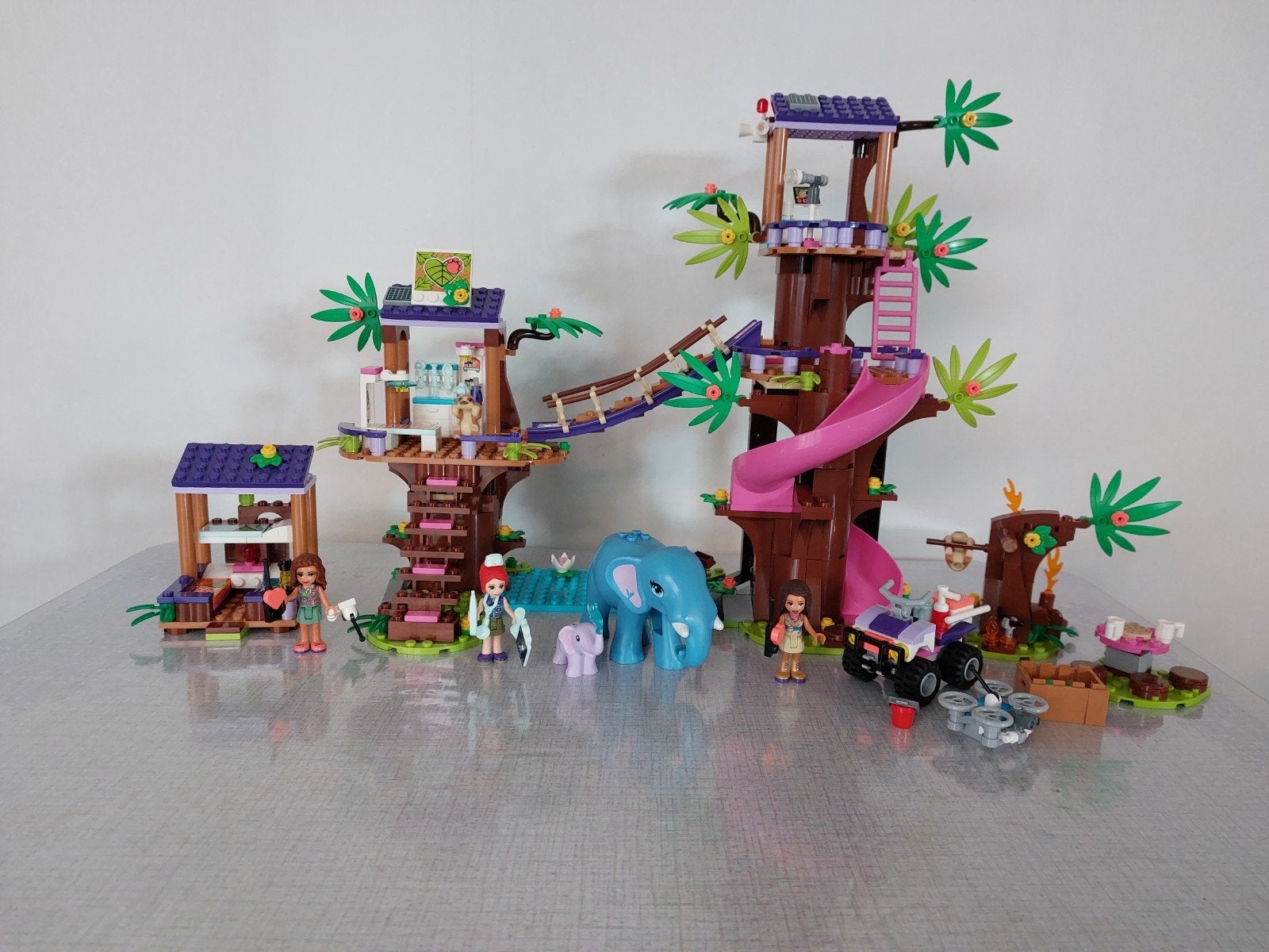 LEGO Friends 41424 Jungle Reddingsbasis, Gebruikt, Lego, Friends, Ophalen of Verzenden