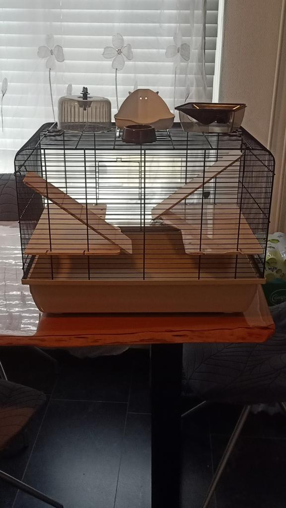 Hamsterkooi, Kooi, Minder dan 75 cm, Zo goed als nieuw, Ophalen