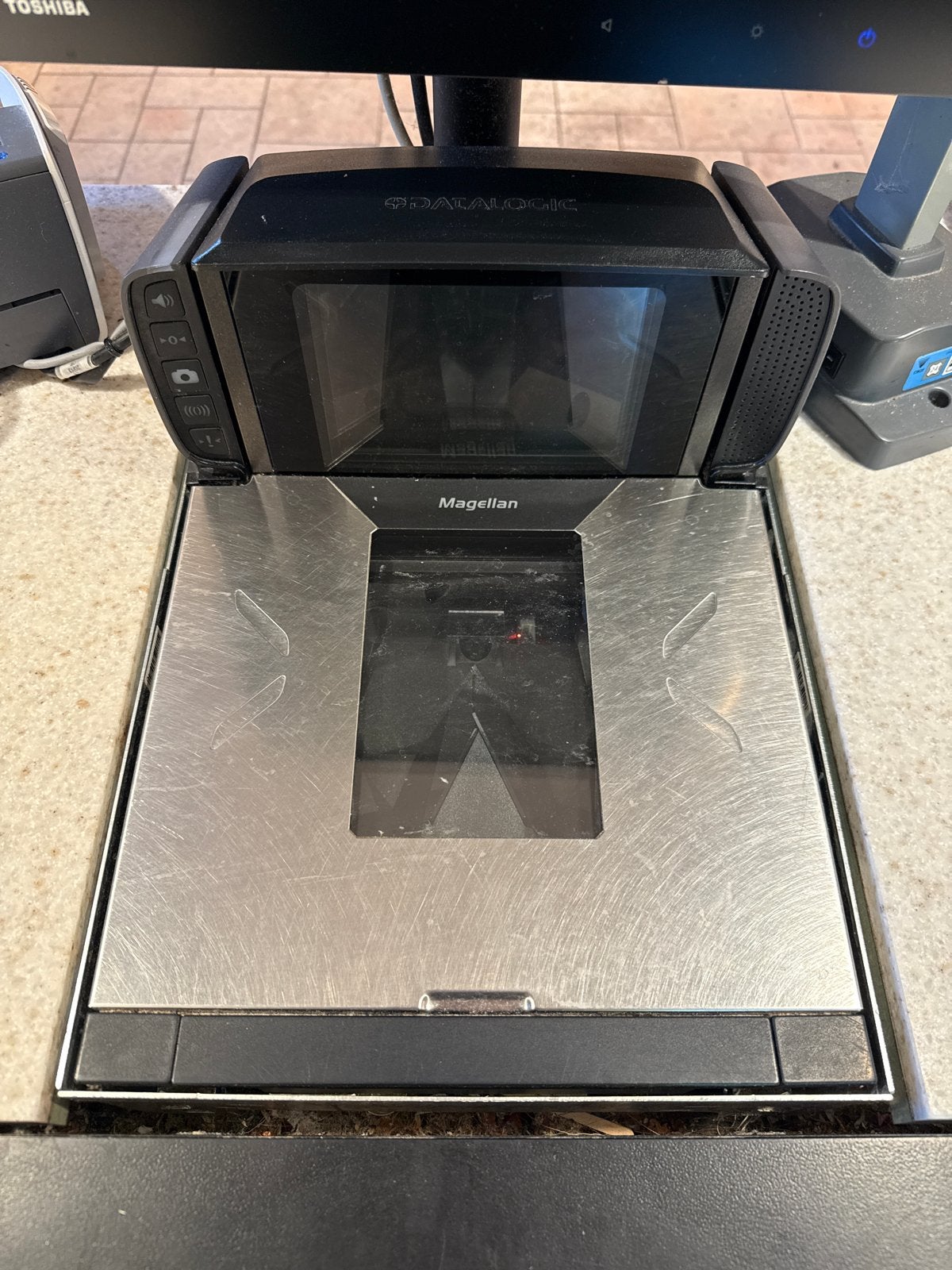 Datalogic Magellan 9300i Barcodescanner met Weegschaal, Ophalen