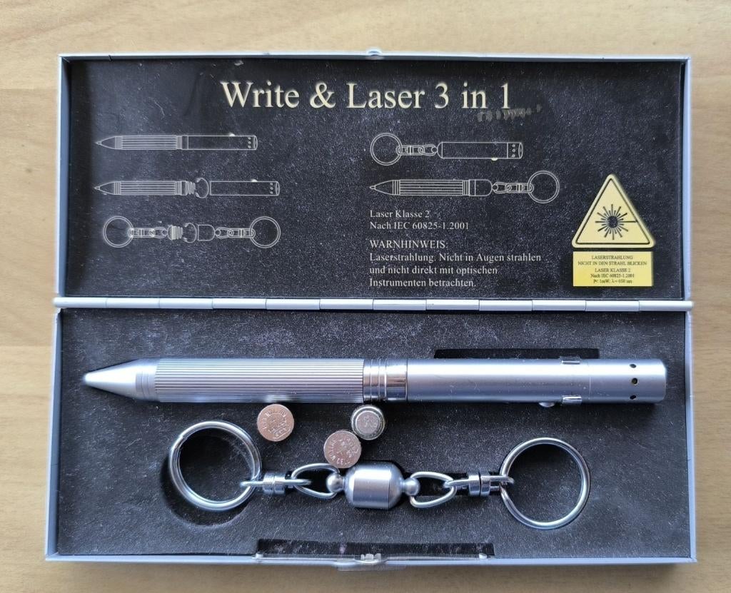 ledlenser laser, Ophalen of Verzenden, Zo goed als nieuw, Batterij