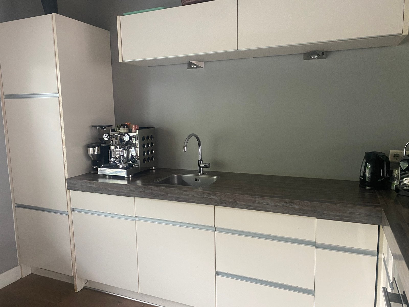 Keuken aangeboden!, Ophalen, Gebruikt, Wit, Hoekkeuken